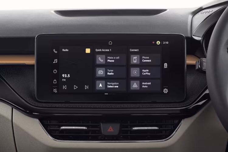 Skoda Slavia Infotainment System Skoda Slavia Infotainment System