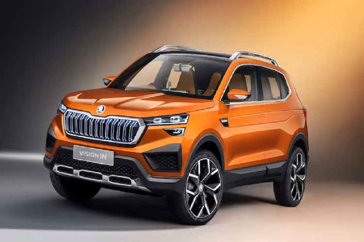 Skoda Vision IN Left Side Front View Skoda Vision IN Left Side Front View
