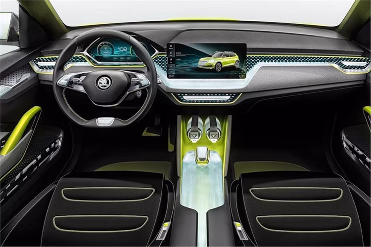 Skoda Vision X Dashboard Skoda Vision X Dashboard