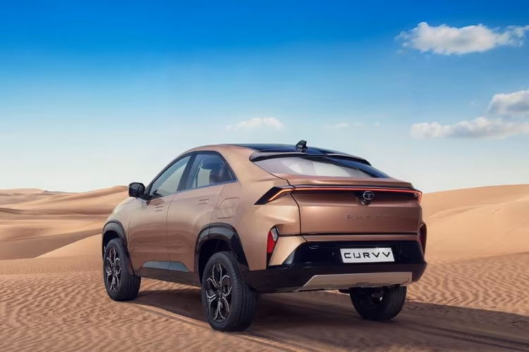 Tata Curvv ICE Rear View Tata Curvv ICE Rear View