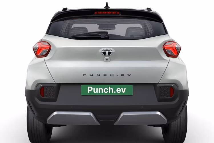 Tata Punch EV Rear View Tata Punch EV Rear View