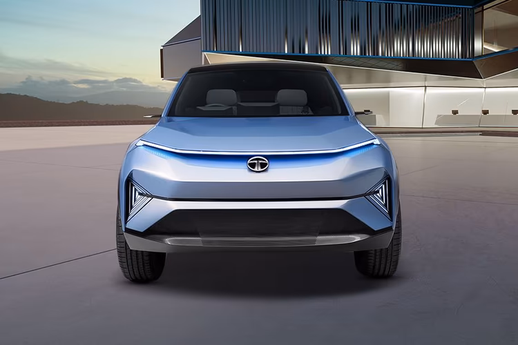 Tata Curvv EV Front View Tata Curvv EV Front View