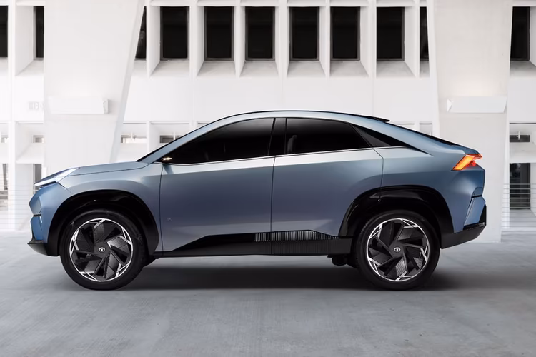 Tata Curvv EV Left Side Tata Curvv EV Left Side
