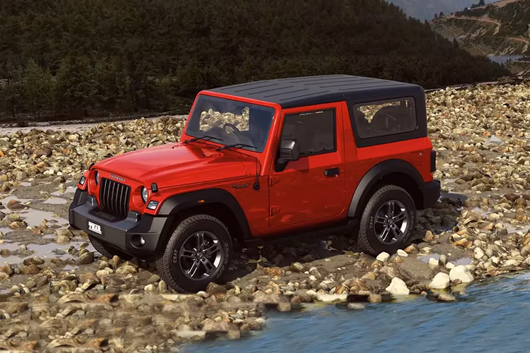 Mahindra Thar Left Side Front View Mahindra Thar Left Side Front View
