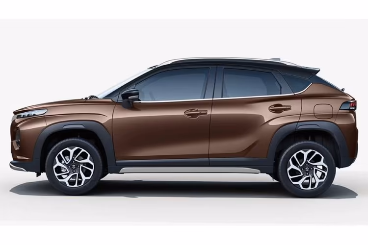 Toyota Urban Cruiser Taisor Left Side View