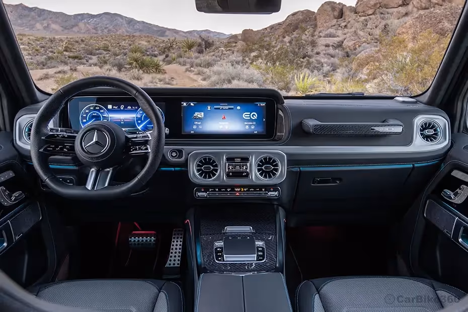 Mercedes Benz G580 with EQ Technology Dashboard Mercedes Benz G580 with EQ Technology Dashboard