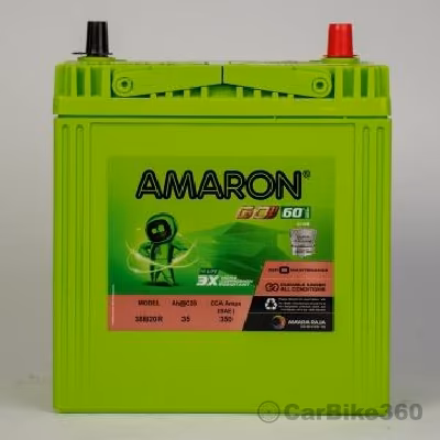 Amaron GO Automotive Battery - 38B20R Amaron GO Automotive Battery - 38B20R