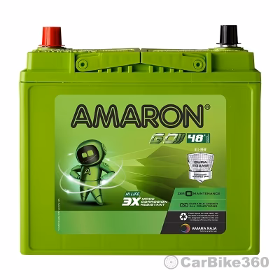 Amaron GO Automotive Battery - 50B24L Amaron GO Automotive Battery - 50B24L