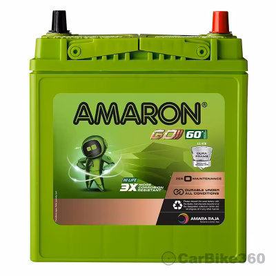 Amaron GO Automotive Battery - BH38B20R Amaron GO Automotive Battery - BH38B20R