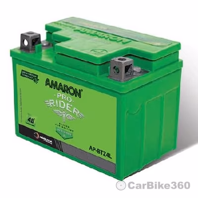 Amaron PRO Bike Rider 2 Wheeler Battery - APBTZ4L Amaron PRO Bike Rider 2 Wheeler Battery - APBTZ4L