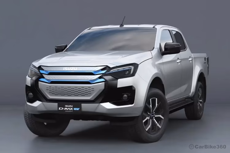 Isuzu D-Max EV Left Front Three Quarter Isuzu D-Max EV Left Front Three Quarter
