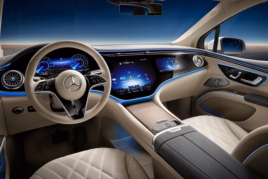 Mercedes Benz EQS SUV Dashboard Mercedes Benz EQS SUV Dashboard