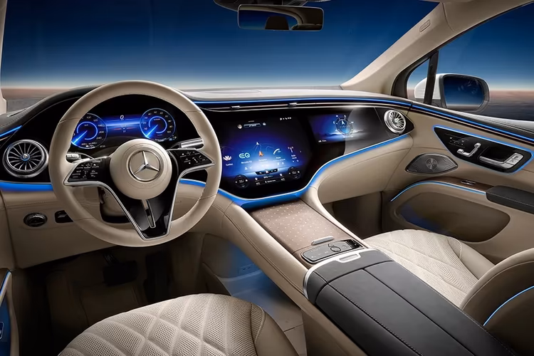 Mercedes Benz EQS SUV Dashboard Mercedes Benz EQS SUV Dashboard