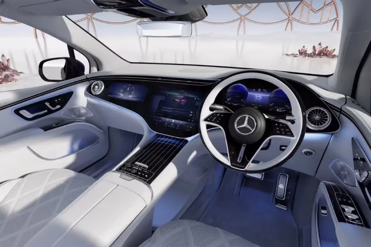 Mercedes Benz Maybach EQS SUV Dashboard Mercedes Benz Maybach EQS SUV Dashboard