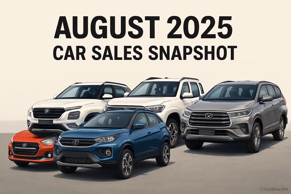 August 2025 Indian Car Sales Report: Hyundai Bounced Back At Second Spot, While Mahindra Slipped to Fourth Audio