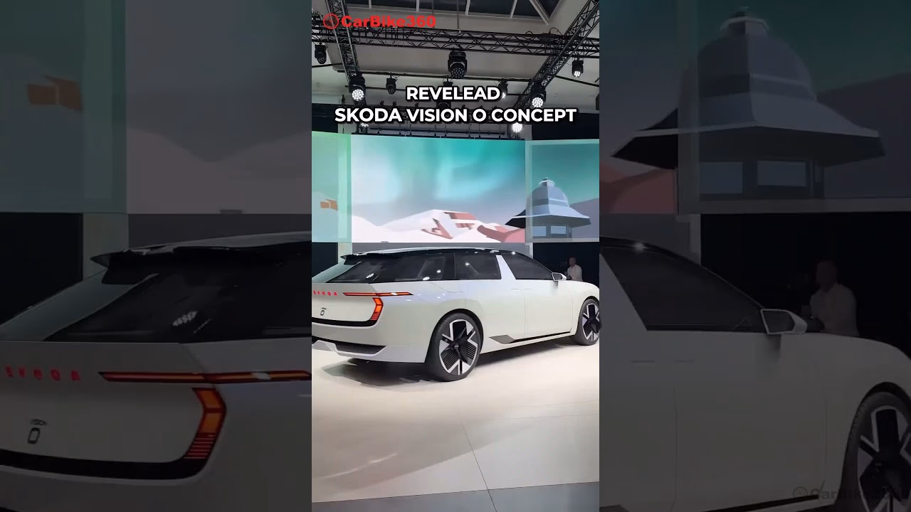 Skoda Vision O Concept Unveiled: Futuristic Estate Steals Munich Show!