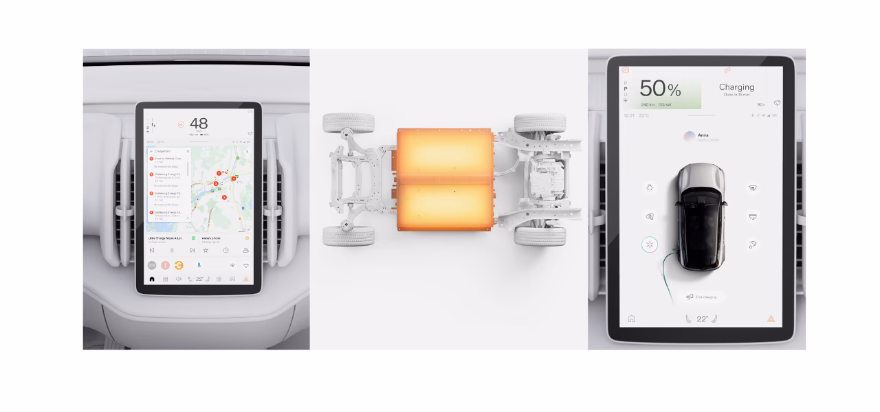 EX30 Charging solutions