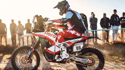Hero MotoSports Rally Team Navigates Mixed Fortunes at Rally Raid Portugal