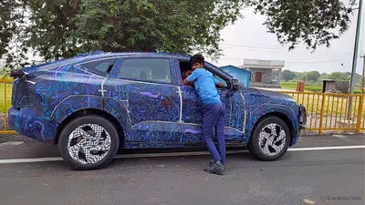 Mahindra BE.09 Spied Testing in India