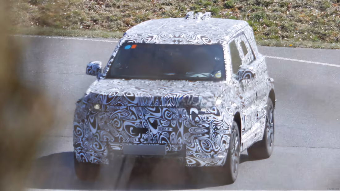 JLR’s Upcoming “Baby Defender” EV Spotted Testing Ahead of 2027 Launch Audio