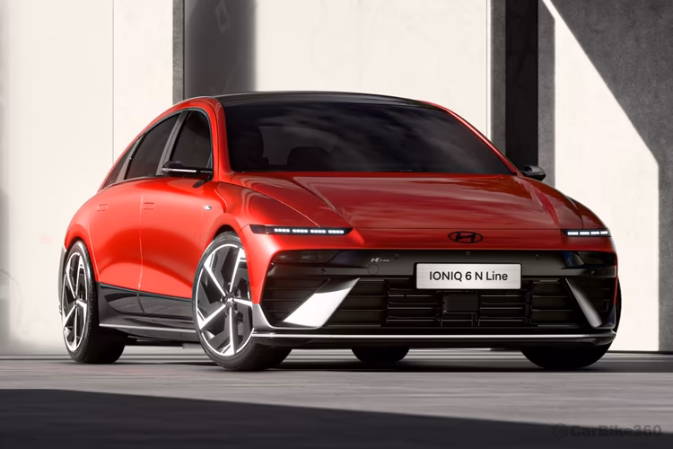Hyundai Ioniq 6 Right Front Three Quarter Hyundai Ioniq 6 Right Front Three Quarter