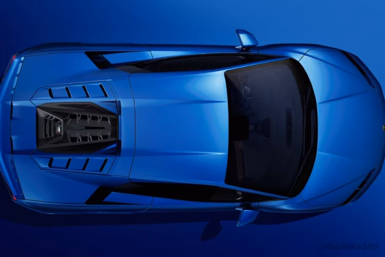 Lamborghini Temerario Top View Lamborghini Temerario Top View