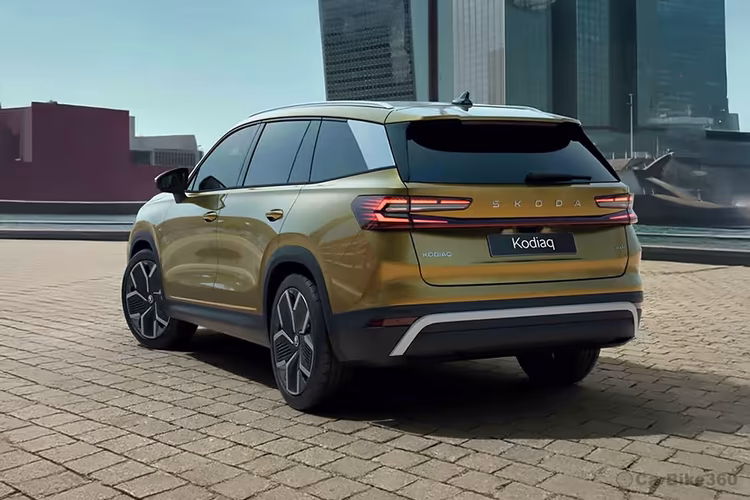 Skoda Kodiaq Left Rear Three Quarter Skoda Kodiaq Left Rear Three Quarter