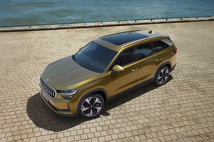 Skoda Kodiaq Top View Skoda Kodiaq Top View