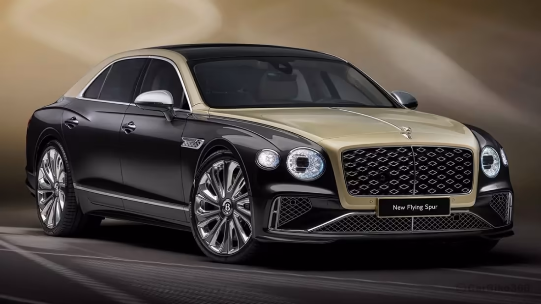 Bentley Flying Spur updated with new design and hybrid powertrain Audio