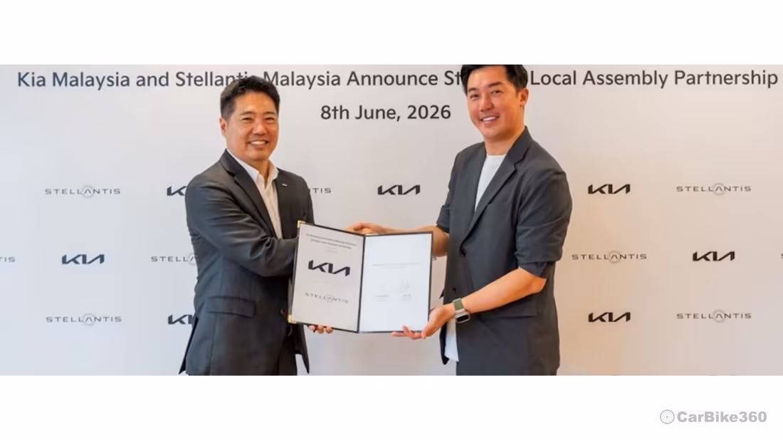 Kia Malaysia and Stellantis set up local vehicle assembly in Kedah by 2026 Audio