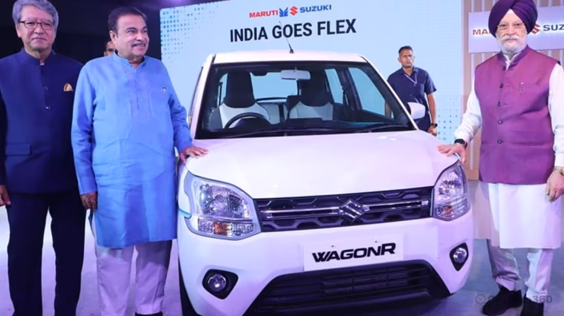 Maruti Suzuki starts Wagon R flex-fuel deliveries to industry leaders Audio