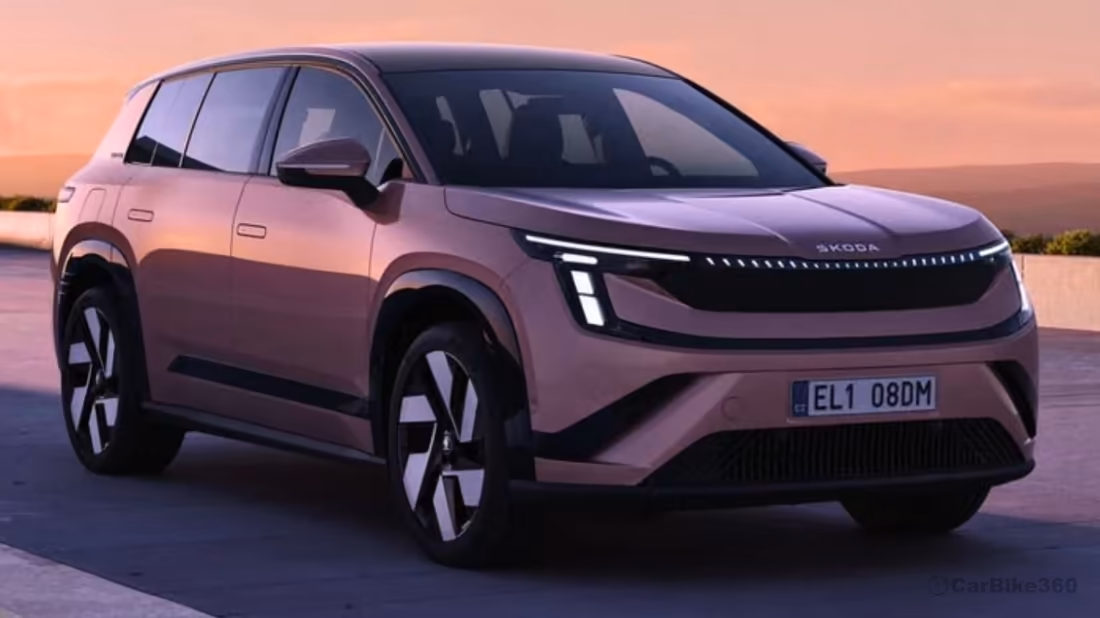 Skoda Peaq unveiled as flagship electric SUV with 647 km range Audio