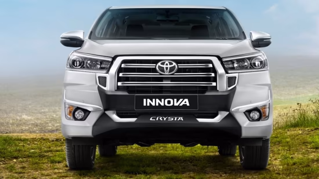 Toyota Innova Crysta updated model launched in India with new features and styling Audio