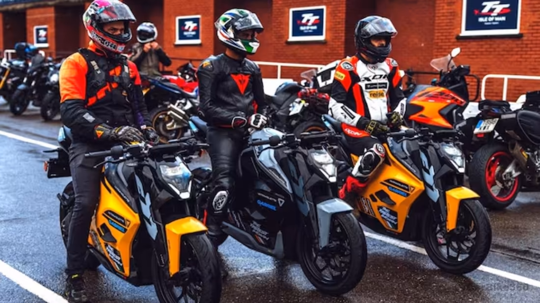 Ultraviolette F77 Mach 2 sets Isle of Man TT mountain circuit record Audio