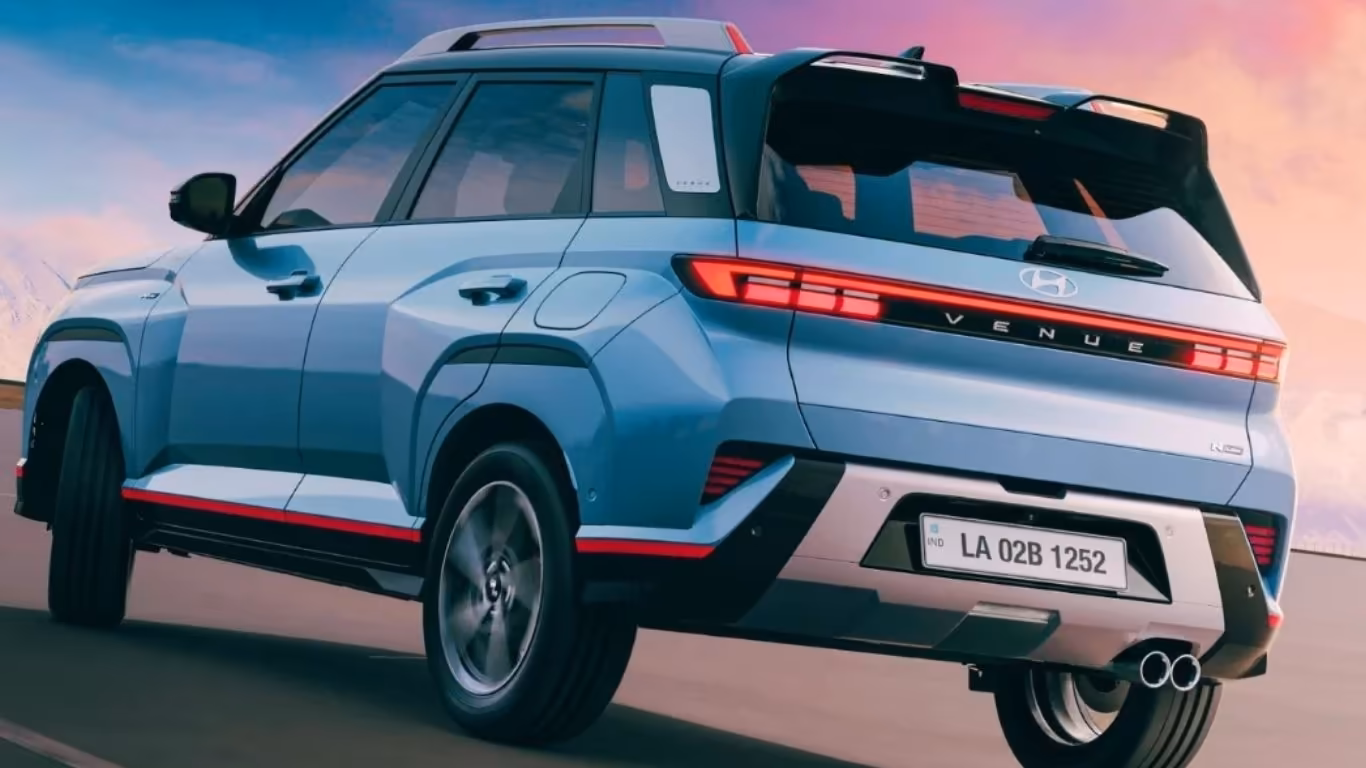 Hyundai Venue N-Line Rear Design