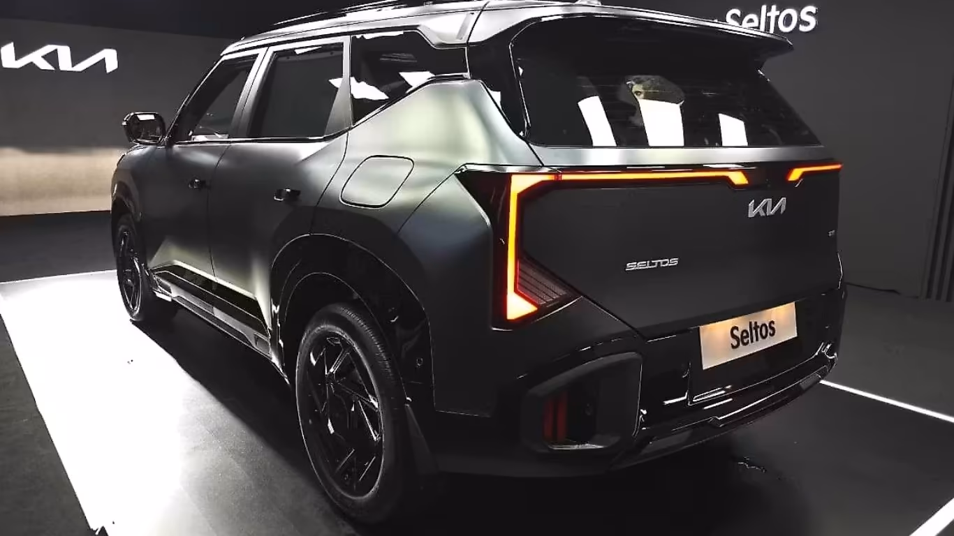 Kia Seltos Rear Design