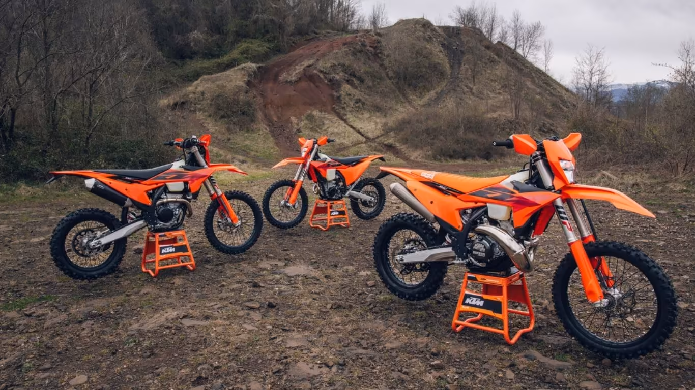 2027 KTM EXC and EXC-F Enduro Range