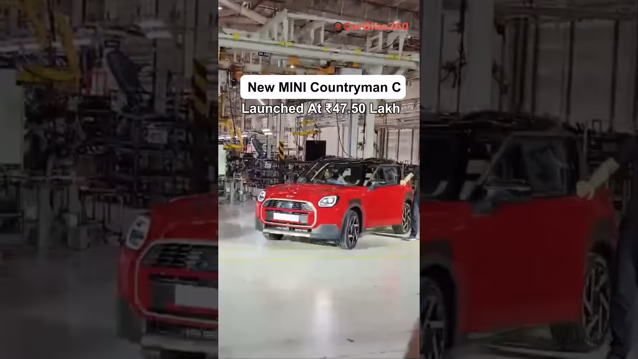 Made-in-India MINI Countryman C Arrives at ₹47.50 Lakh