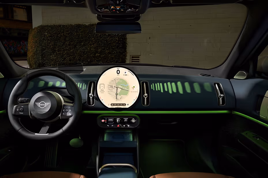 Mini Countryman C minimalist cockpit layout Mini Countryman C minimalist cockpit layout