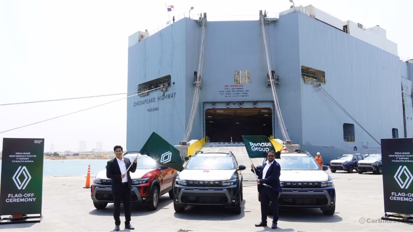 Renault India Starts Export of New Duster SUV Worldwide