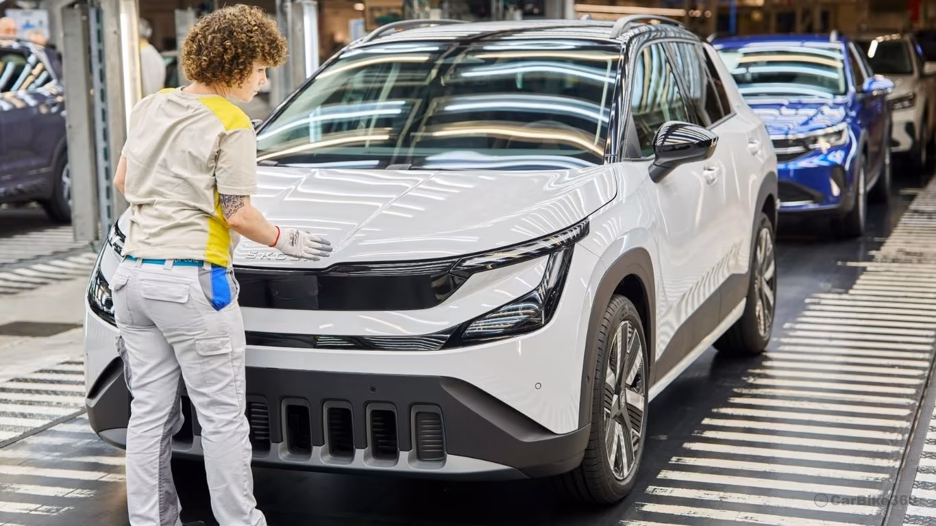 Skoda Epiq Electric SUV Production Starts at Navarra Plant