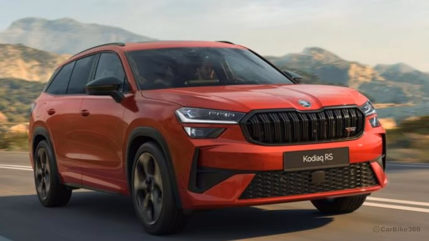 Skoda Kodiaq RS India Bookings Open Limited 50 Units
