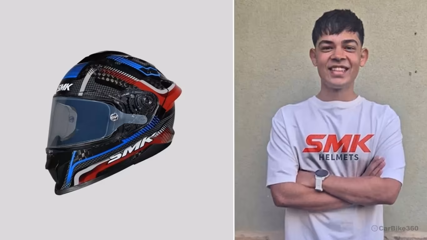 SMK Helmets Teams Up with Kavin Quintal