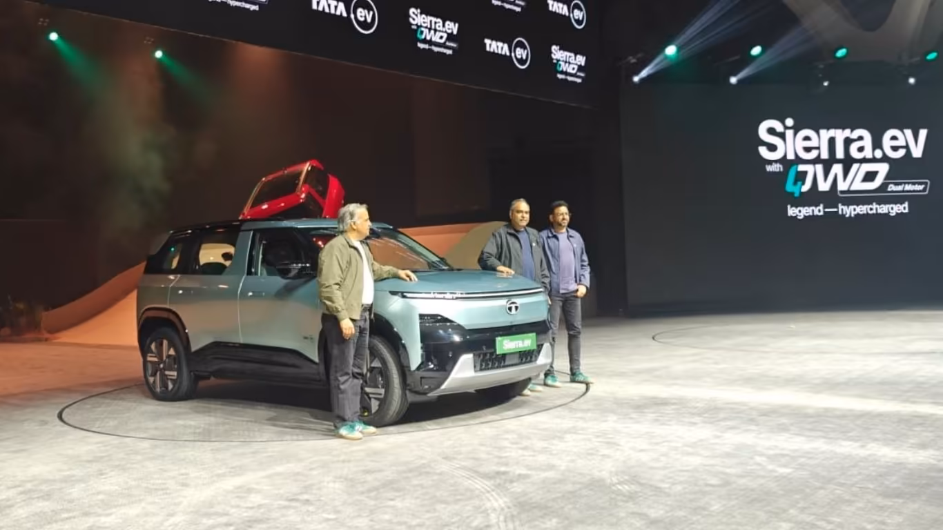 2026 Tata Sierra EV Design