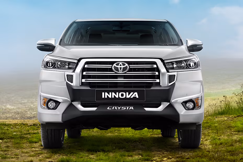 Toyota Innova Crysta full forward fascia layout Toyota Innova Crysta full forward fascia layout
