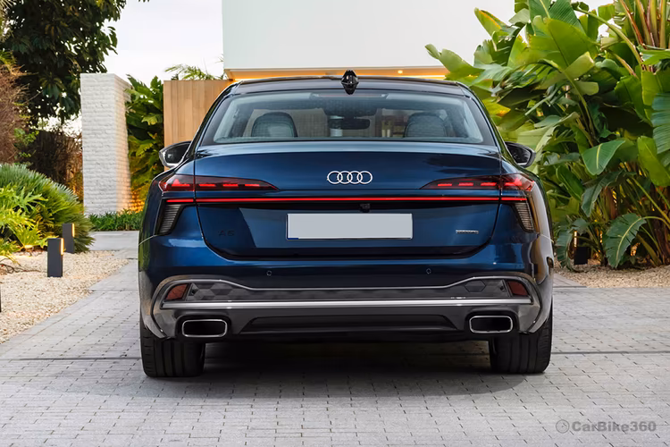 Audi A6 2026 trunk panel detailing lower diffuser Audi A6 2026 trunk panel detailing lower diffuser