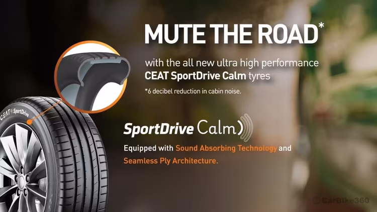 CEAT SportDrive CALM tyres improve Audi A7 comfort and performance