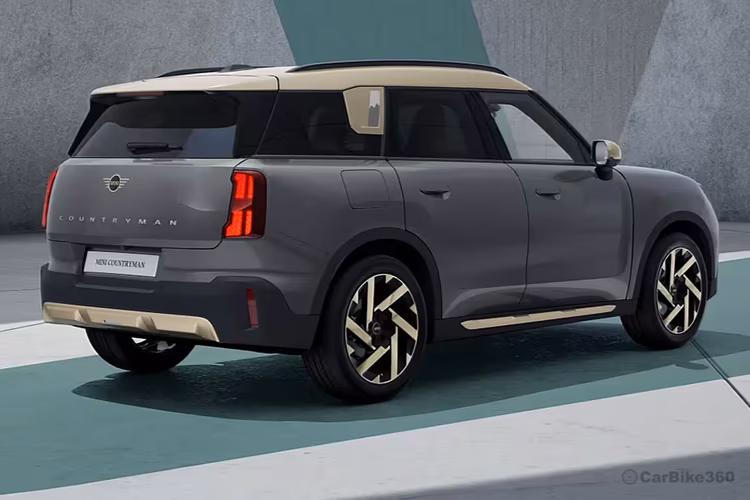 Mini Countryman C behind right perspective
