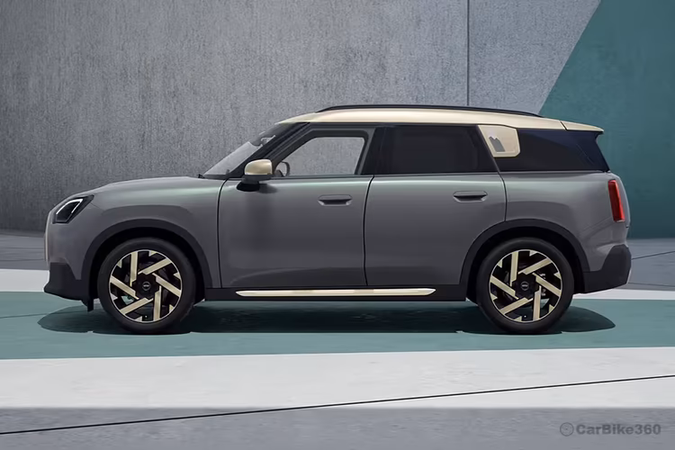 Mini Countryman C profile left-side flank