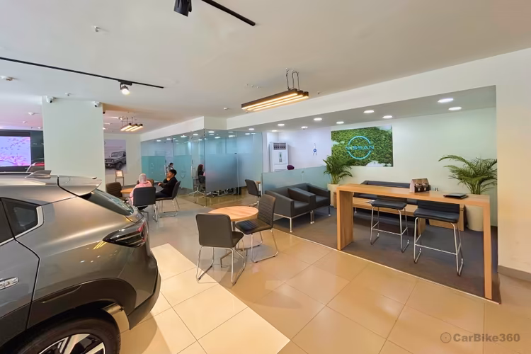 Vertex Nissan Showroom Interior Visitor's Longue Area Vertex Nissan Showroom Interior Visitor's Longue Area